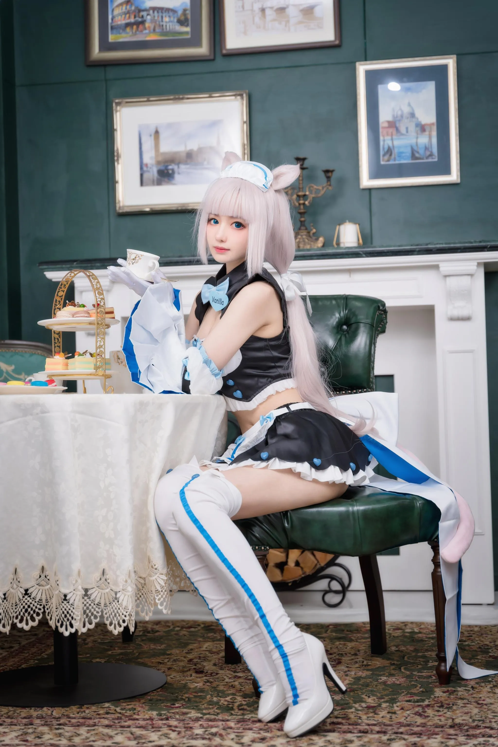 Shika小鹿鹿 – NO.98 猫娘 [9P]插图7